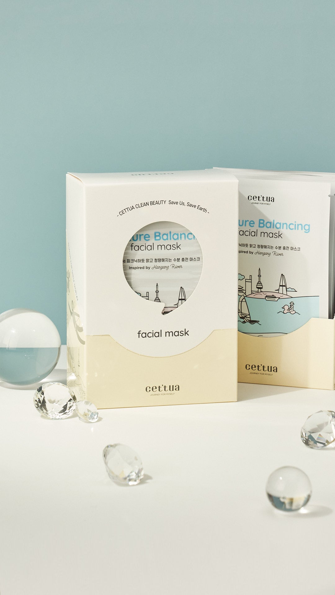 moisture balancing facial mask